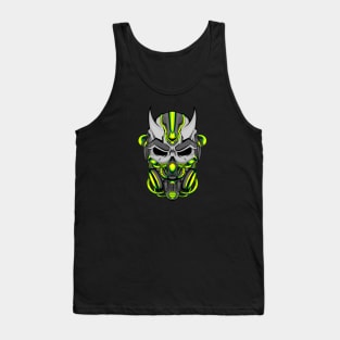 Oni With Poison Gas Mask Tank Top